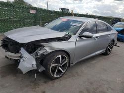 Salvage cars for sale from Copart Orlando, FL: 2020 Honda Accord Sport