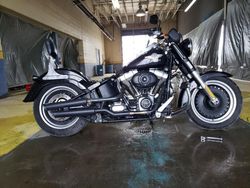 Salvage motorcycles for sale at Indianapolis, IN auction: 2015 Harley-Davidson Flstfb Fatboy LO