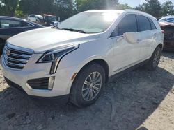 Salvage cars for sale at Madisonville, TN auction: 2017 Cadillac XT5 Luxury