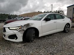Salvage cars for sale at Ellenwood, GA auction: 2023 Acura TLX Advance