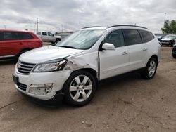 Salvage cars for sale at Greenwood, NE auction: 2016 Chevrolet Traverse LTZ