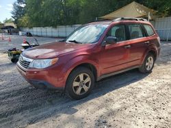 Salvage cars for sale at Knightdale, NC auction: 2010 Subaru Forester XS