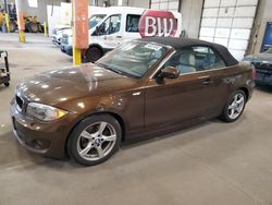 Salvage cars for sale at Blaine, MN auction: 2012 BMW 128 I