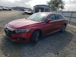 Salvage cars for sale at San Diego, CA auction: 2019 Honda Accord EXL