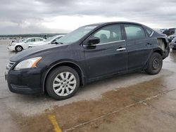 Salvage cars for sale at Grand Prairie, TX auction: 2014 Nissan Sentra S