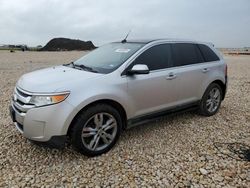 Vehiculos salvage en venta de Copart Temple, TX: 2013 Ford Edge Limited