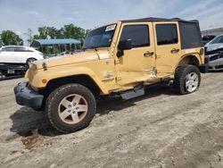 Salvage cars for sale at Spartanburg, SC auction: 2014 Jeep Wrangler Unlimited Sport