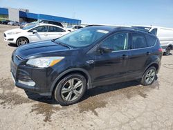 Salvage cars for sale at Woodhaven, MI auction: 2014 Ford Escape SE