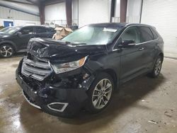 Salvage cars for sale from Copart West Mifflin, PA: 2018 Ford Edge Titanium