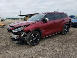 Salvage cars for sale at Temple, TX auction: 2021 Toyota Highlander XSE