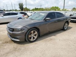 Salvage cars for sale at Miami, FL auction: 2016 Dodge Charger SE
