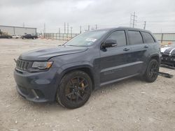 Salvage cars for sale from Copart Haslet, TX: 2018 Jeep Grand Cherokee Trackhawk