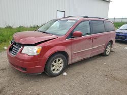 Salvage cars for sale from Copart Portland, MI: 2010 Chrysler Town & Country Touring