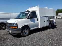 Salvage trucks for sale at Fredericksburg, VA auction: 2020 Chevrolet Express G3500