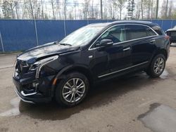 Salvage cars for sale from Copart Atlantic Canada Auction, NB: 2022 Cadillac XT5 Premium Luxury
