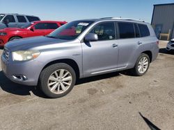 Toyota Highlander Hybrid Limited salvage cars for sale: 2008 Toyota Highlander Hybrid Limited