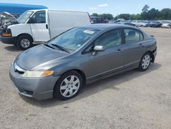 Salvage cars for sale from Copart Newton, AL: 2010 Honda Civic LX