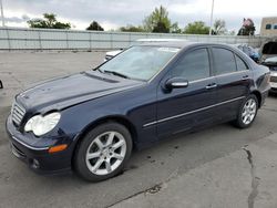 Salvage cars for sale from Copart Littleton, CO: 2007 Mercedes-Benz C 280 4matic