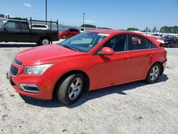 Salvage cars for sale at Lumberton, NC auction: 2015 Chevrolet Cruze LT