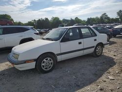 Salvage cars for sale from Copart Madisonville, TN: 1989 Dodge Shadow