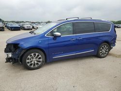 Salvage cars for sale at San Antonio, TX auction: 2021 Chrysler Pacifica Hybrid Pinnacle