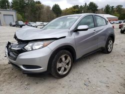 Salvage cars for sale at Mendon, MA auction: 2017 Honda HR-V LX