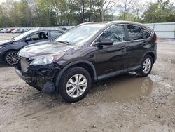 Salvage cars for sale at North Billerica, MA auction: 2014 Honda CR-V EXL