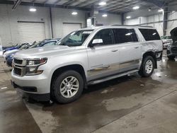 Salvage cars for sale from Copart Ham Lake, MN: 2015 Chevrolet Suburban K1500 LT