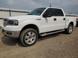 Salvage trucks for sale at Mercedes, TX auction: 2004 Ford F150 Supercrew