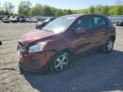 Salvage cars for sale from Copart Grantville, PA: 2016 Chevrolet Trax LS