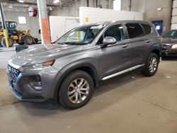 Salvage cars for sale at Blaine, MN auction: 2019 Hyundai Santa FE SE