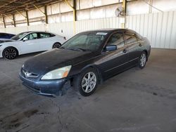 Salvage cars for sale from Copart Phoenix, AZ: 2004 Honda Accord EX