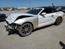 Salvage cars for sale at Grand Prairie, TX auction: 2019 Ford Mustang