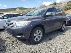 Salvage cars for sale at Reno, NV auction: 2009 Toyota Highlander
