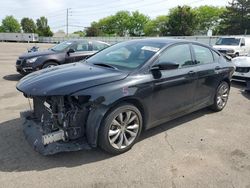 Salvage cars for sale from Copart Moraine, OH: 2015 Chrysler 200 S
