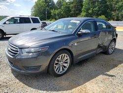 Salvage cars for sale from Copart Concord, NC: 2016 Ford Taurus Limited