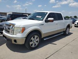 Vehiculos salvage en venta de Copart Grand Prairie, TX: 2010 Ford F150 Supercrew