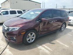 Salvage cars for sale at Haslet, TX auction: 2018 Honda Odyssey EX