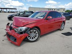 Salvage cars for sale at Wilmer, TX auction: 2017 BMW 320 I