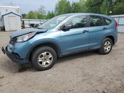 Salvage cars for sale from Copart Lyman, ME: 2014 Honda CR-V LX
