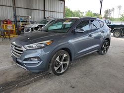 Salvage cars for sale at Cartersville, GA auction: 2016 Hyundai Tucson Limited