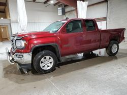 Salvage cars for sale at Leroy, NY auction: 2016 GMC Sierra K1500 SLE