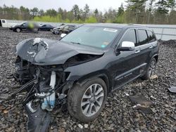 Salvage cars for sale from Copart Windham, ME: 2017 Jeep Grand Cherokee Overland