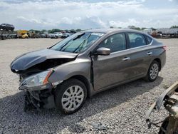 Vehiculos salvage en venta de Copart Wichita, KS: 2015 Nissan Sentra S