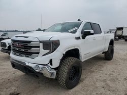 Salvage cars for sale at Houston, TX auction: 2022 GMC Sierra K1500 SLE