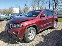 Salvage cars for sale from Copart Central Square, NY: 2017 Jeep Grand Cherokee Laredo