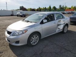 Salvage cars for sale at Portland, OR auction: 2009 Toyota Corolla Base