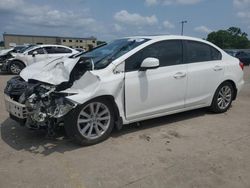 2012 Honda Civic EXL en venta en Wilmer, TX