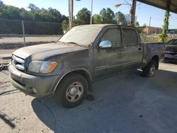 Salvage cars for sale at Gaston, SC auction: 2006 Toyota Tundra Double Cab SR5