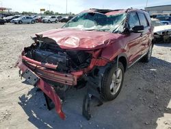 Salvage cars for sale at Cahokia Heights, IL auction: 2016 Ford Explorer XLT